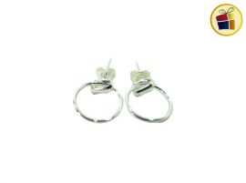 ARO ARGOLLA ACERO MINI CON GANCHO 1.5CM (559711/HB1640)