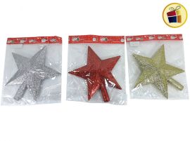 PUNTAL ESTRELLA 20CM CON BRILLO FLUSS (JT21-YS128/022015)