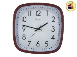 RELOJ PARED CUADRADO COLOR 30CM POKA (CA4797/068418)