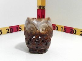 HORNILLO  CERAMICA BUHO 10CM (717048/677-17-4) ((CH))