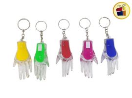 LLAVERO MANO COLOR CON LUZ (229357)