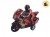 N22 MOTO + PILOTO  FRICCION 11CM BOLSA FLUSS (999-5/595682)
