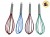 BATIDOR CON SILICONA COLOR MANGO ACERO 31 CM (DL4410/104275/107795)