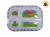 PLATO INFANTIL DE MELAMINA 4 DIVSORIAS  28CM (716864/DD1686/8814/1003)
