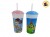 VASO PLASTICO 880CC  SORBETE GRANDE 19CM DINOSAURIO SIRENA PLASTICOS GLAGO (1000/041635)