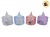 SOUVENIR VELA LUMINOSA ACRILICO COLOR X1 5CM CHICO (41293) TARUM