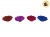 VELA FLOR MINI X1 VARIOS COLORES (93125) COTILLON FANTASIA