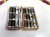 SET DE HILO X12 EN CAJA BLANCO/NEGRO Y COLOR 80 YARDAS JAISPUR(1275/224146)