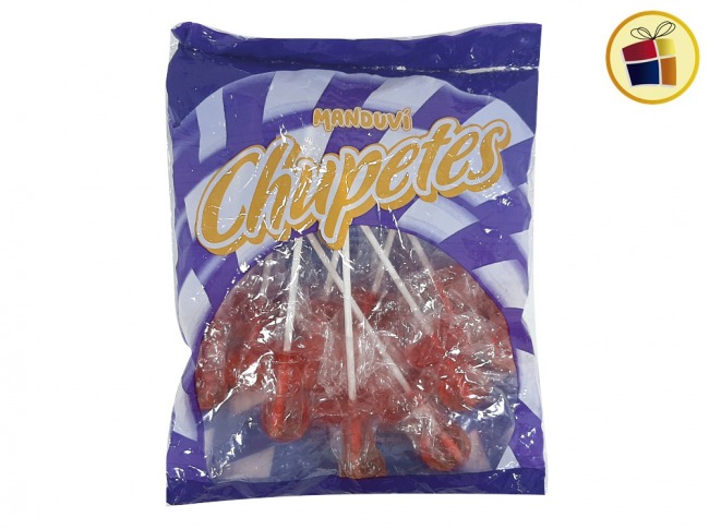 CHUPETIN CHUPETE LARGO X10 UND (0041/12757) MANDUVI