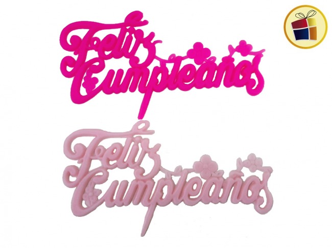 TEXTO FELIZ CUMPLE COLOR X1 (531629) PATRIMAR