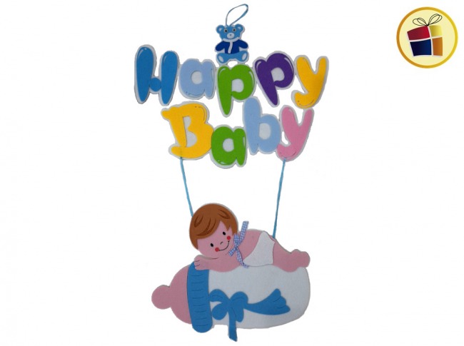 (DES 30)POSTER FIELTRO BEBE HAPPY BABY CH (258-17-6/81766)