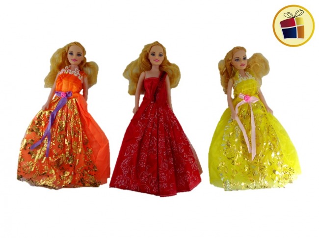 MUÑECA VESTIDO DE FIESTA 27CM BOLSA FLUSS (2203-7/665603)