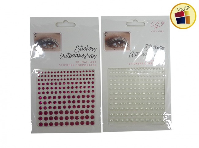 (PC-F-B)STICKERS STRASS 3D CHICO (11659/2931)