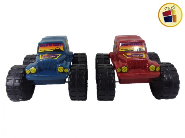 "P.C1.C2"JEEP 4X4  RUEDA PATONA PLASTICO EN BOLSA FANTASIAS (597383)