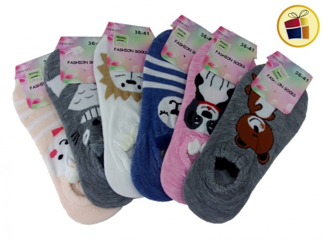 MEDIA INVISIBLE ESTAMPADA IMPORTADA (660212/001)