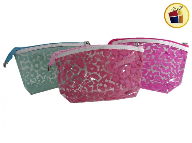 (OFERTA FINAL)PORTA COSMETICO TRANSP. ESTAMP.PRINT CH (71711)
