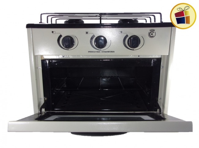 "O.F" COCINA 2 HORNALLAS CON HORNO CONOMETAL (209540/20200E)