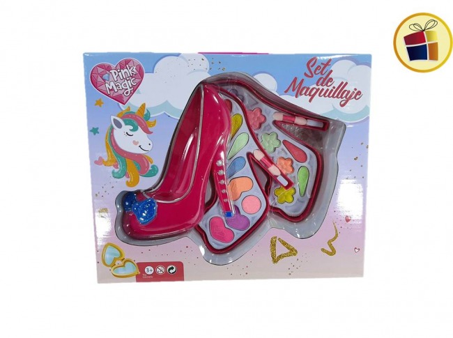 "O.F"SET COSMETICA TINY ZAPATO EN CAJA 23X27CM SEBIGUS (740637/3029/123026)