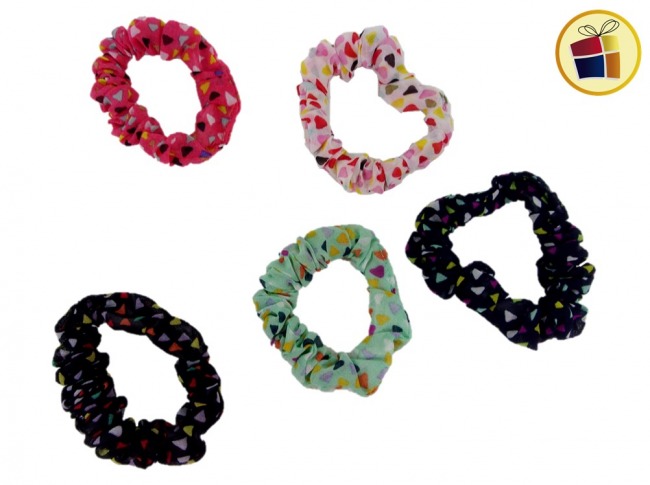 SCUNCI TELA SIMPLE ESTAMPADA (CV) (68017)