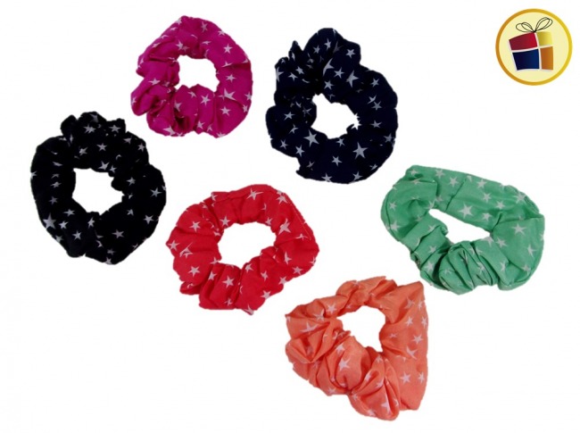 SCUNCI TELA ESTAMPA ESTRELLAS (CV) (568031)