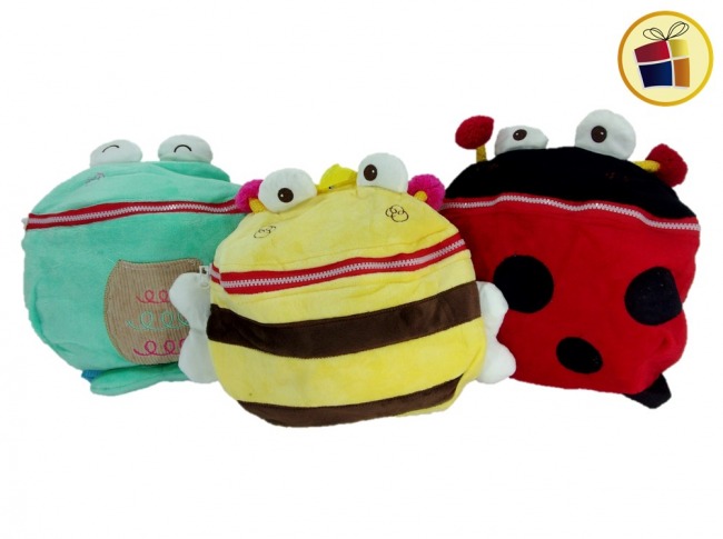 MOCHILA INFANTIL PELUCHE ANIMALITOS (079788/7978)