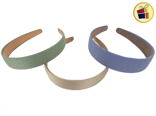 VINCHA RIGIDA LISA FORRADA (41560/14156)