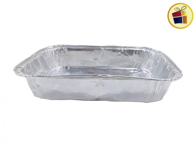 BANDEJA DE ALUMINIO F-100 RECTANGULAR (163423) COMERCIAL DAVIES