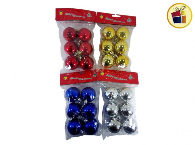 "P.C1.C2"GLOBO N°5 METALIZADO LISO X6 FLUSS (BX-0026/BX-0027/BX-0028/BX-0025/700268)