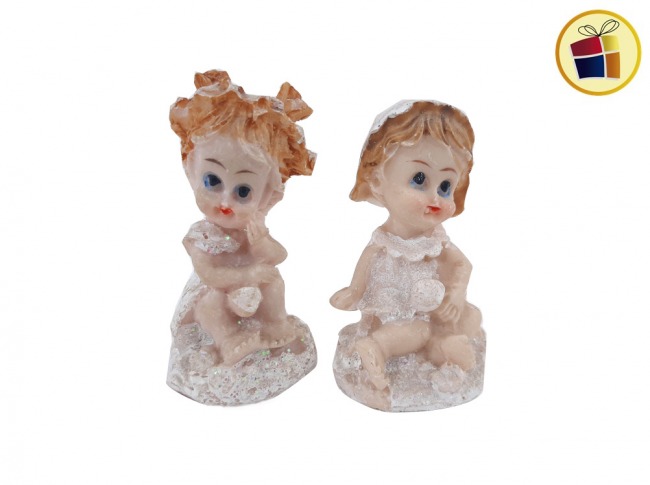 SOUVENIRS ANGEL NENAS SURTIDAS CON ALA 131-15-3/81949  CH 