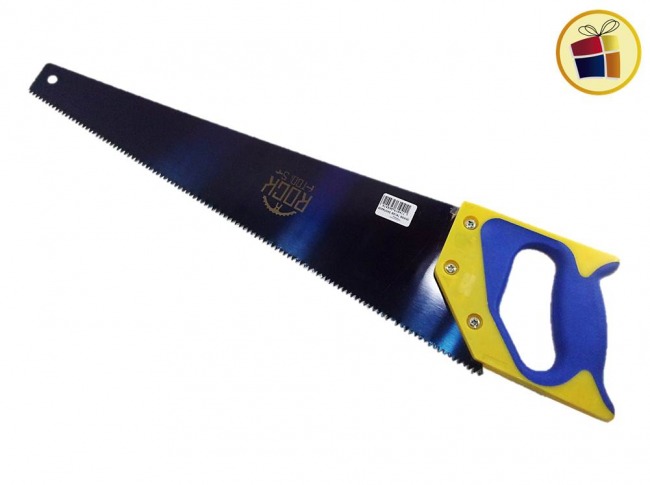 SERRUCHO METAL MANGO PLASTICO C/ GOMA 18" 51CM ROCK TOOLS (TL610418/610411)