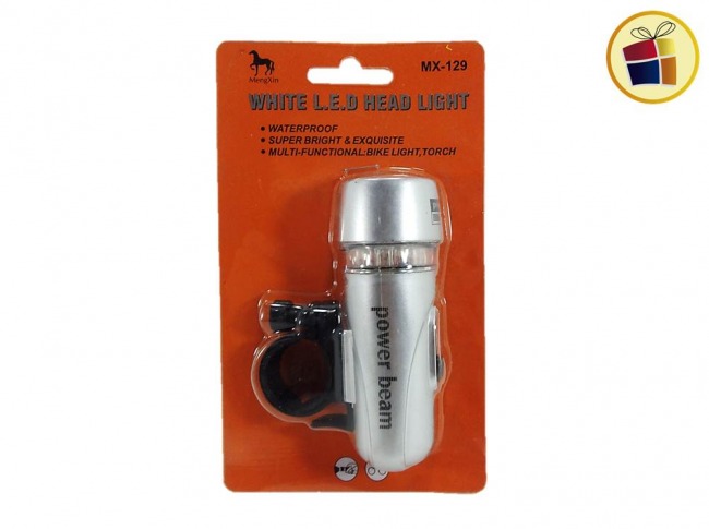 LUZ 5 LEDS PARA BICI FRONTAL (026734/2673)