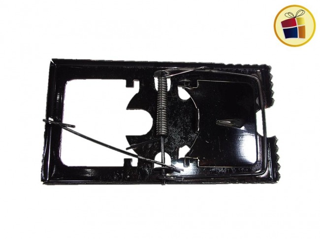 TRAMPA DE METAL P/RATONES 16 X 8.5 CM (000126/14941-2)