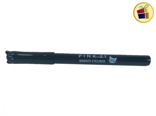 DELINEADOR FIBRA PARA OJOS TAPA GATITO PINK 21 (726010/CS2601)