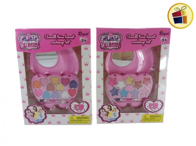 COSMETICA INFANTIL MAGIC PRINCESAS C/ESPEJO+PINCEL+SOMBRAS EN CAJA VISORA COSMETICA ROYAL (645503/MP4550)