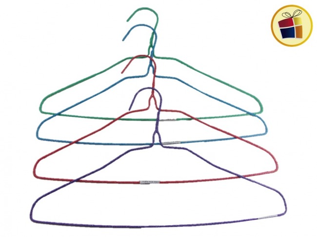 PERCHA METAL PLASTIFICADA X1 40CM (21610/705248)