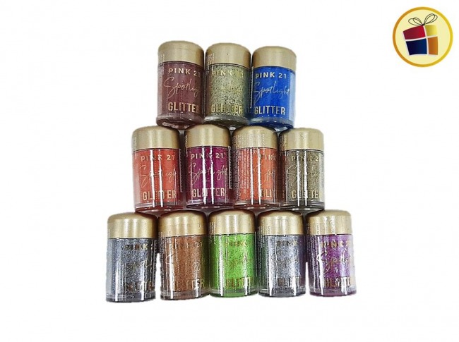 (OFERTA FINAL)GLITTER PARA OJOS PINK 21 (413190/CS2613)