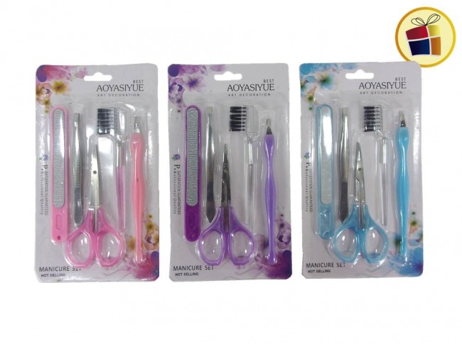 SET DE MANICURA X5 PIEZAS BLISTER (25320/NS272532)