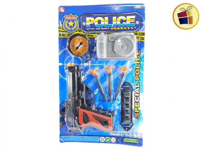 N22 SET POLICIA X5 PCS BLISTER SEBIGUS (50765/061207)