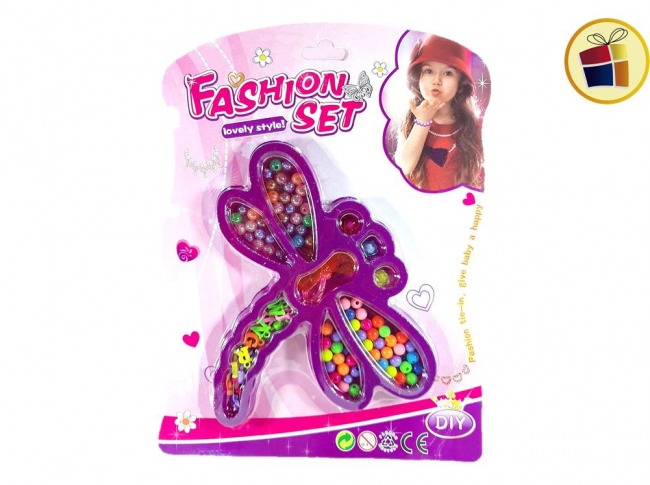 N22 JUEGO BIJOUTERIE LIBELULA  PARA ARMAR 17CM BLISTER SEBIGUS (52793/225211)