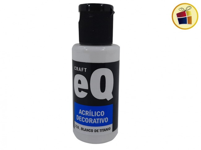 PINTURA ACRILICO DECORATIVO BLANCO TITANIO EQ (210/008198)