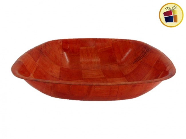 "P.C1.C2.M"BOWL BAMBOO CUADRADO 25CM LABANIM (AD149-07/149072)