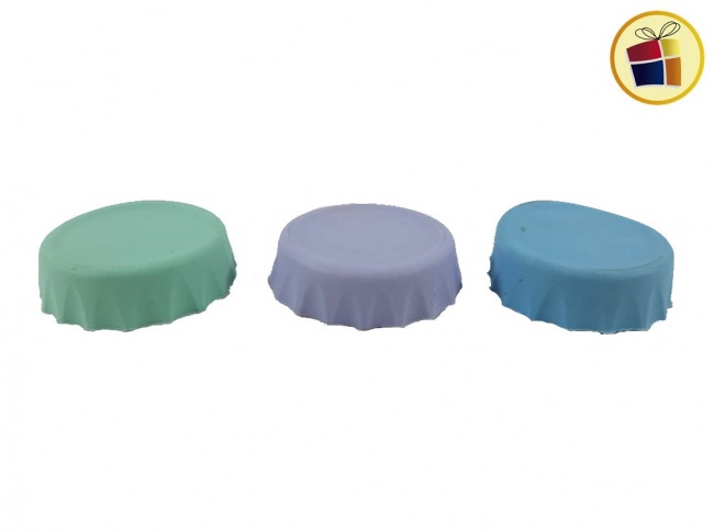 TAPON PARA BOTELLA DE GOMA CORONA CLIKER 5CM (7528/897096)