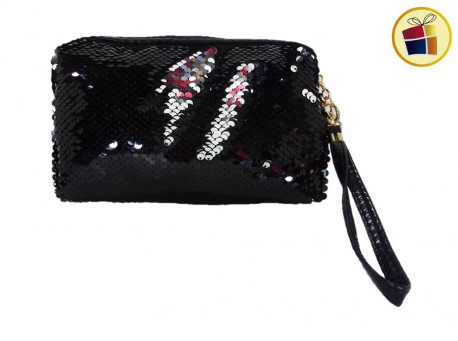 PORTA COSMETICO CUADRADO LENTEJUELAS (25604/45-402-08)