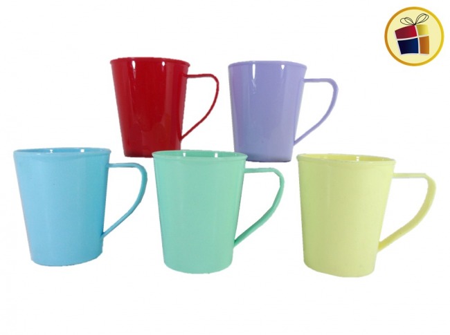 TAZA PLASTICA 250ML MATRICERIA (243107/118)