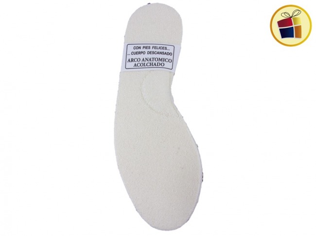 PLANTILLA DE TOALLA CON ARCO ANATOMICO (35-42) (617361)