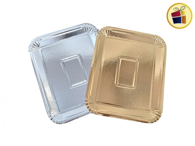 BANDEJA Nº3 24X29 LABRADA ORO Y PLATA 1KG (8332/11271) COMERCIAL DAVIES 