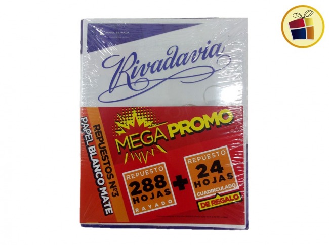 REPUESTO RIVADAVIA X288 HJS+REP.X24 HJS CUADR. (855217) 