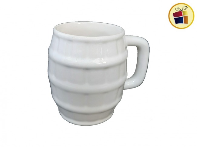 JARRO CHOPP BARRIL CERAMICA 11CM VARGAS (706/141968)