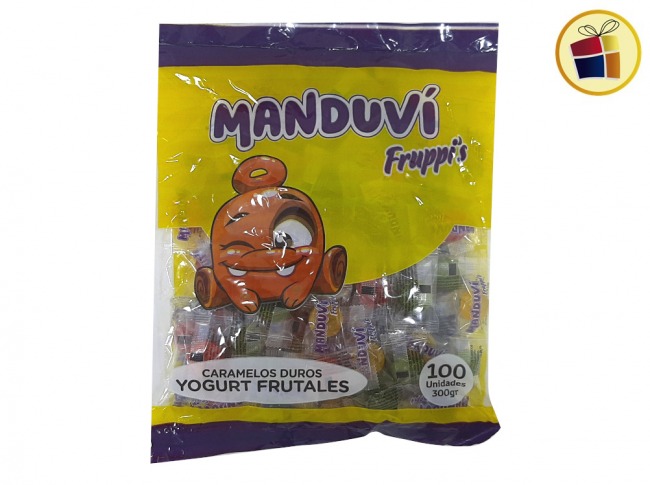 CARAMELO YOGURT FRUTAL X100 UND (0033/81272) MANDUVI