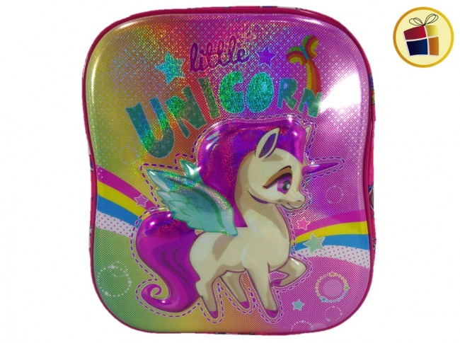 MOCHILA INFANTIL CHICA 3D UNICORNIO (78849/SH03-33-11)